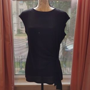 Vince Camuto Black Sleeveless Top